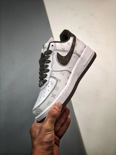 Louis vuitton nike air force 1 low monogram brown  -000k9fmkuip