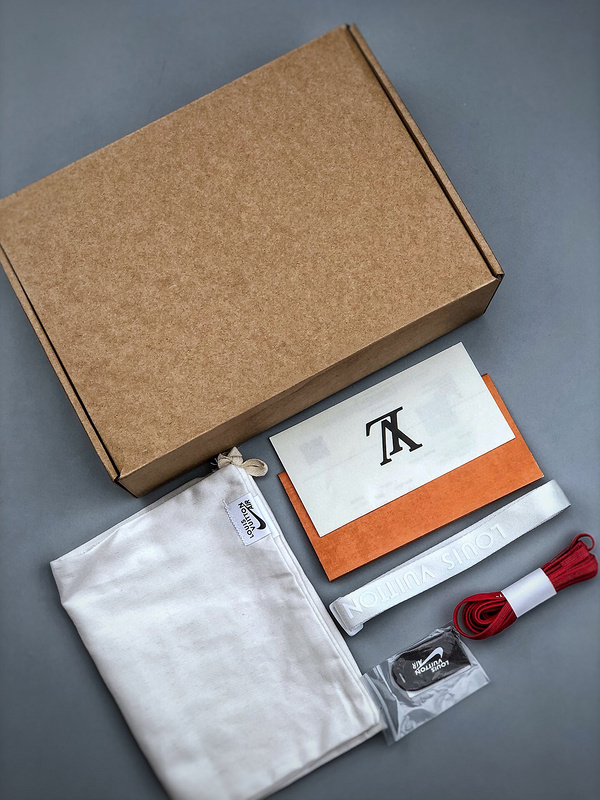 Louis vuitton nike air force 1 low red white -000yisrpr2i