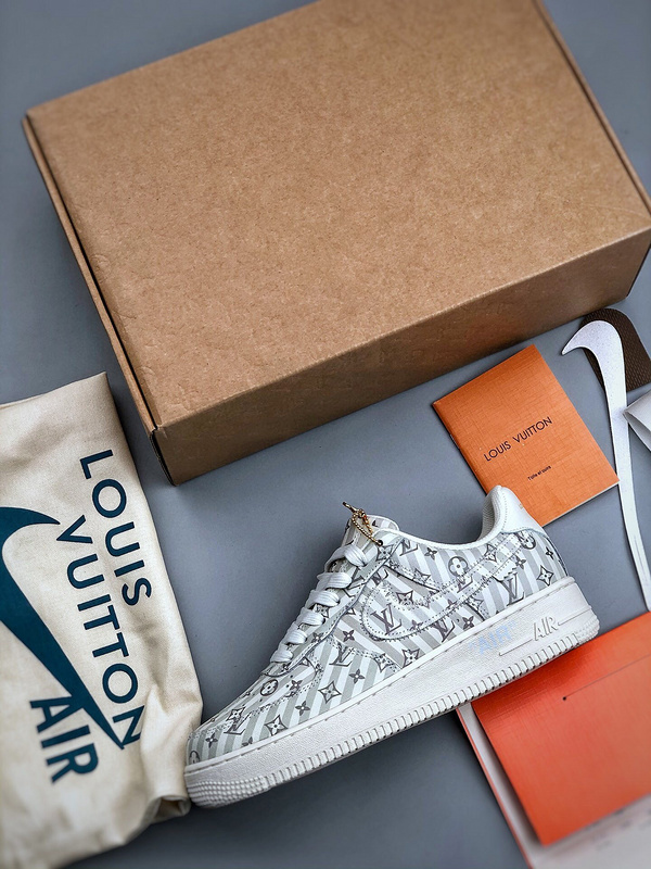 Louis vuitton nike air force 1 low stripe monogram -000nhosqyws