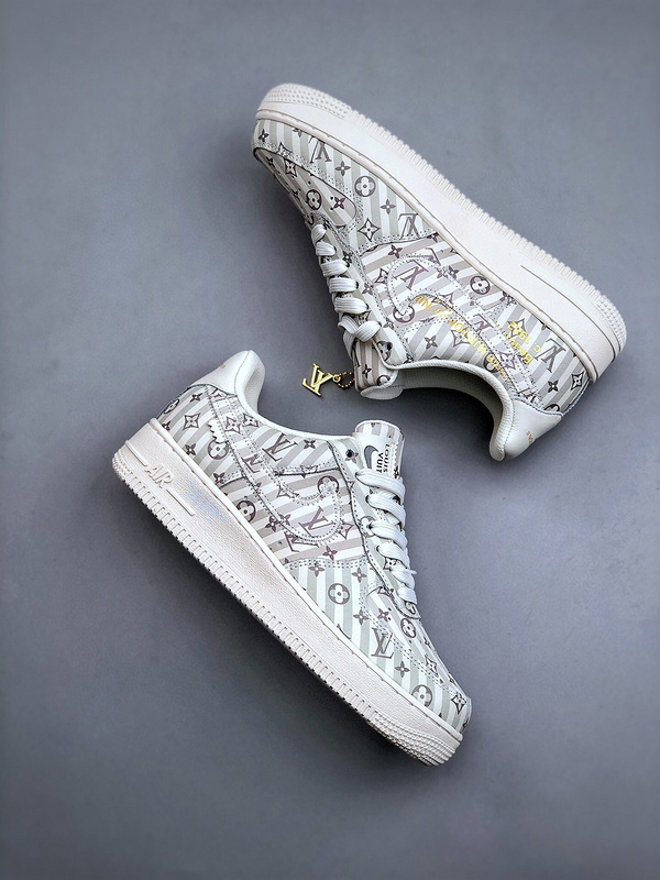 Louis vuitton nike air force 1 low stripe monogram -000nhosqyws