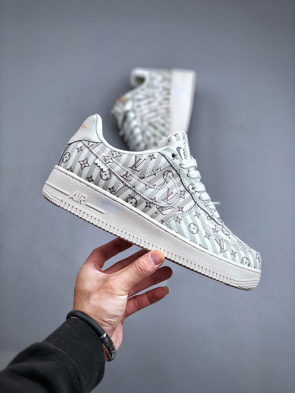 Louis vuitton nike air force 1 low stripe monogram -000nhosqyws