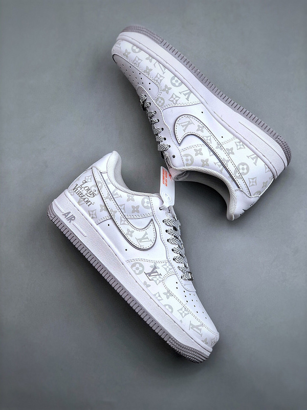 Louis vuitton nike air force 1 low white monogram -000160xrxpk