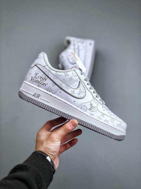 Louis vuitton nike air force 1 low white monogram -000160xrxpk