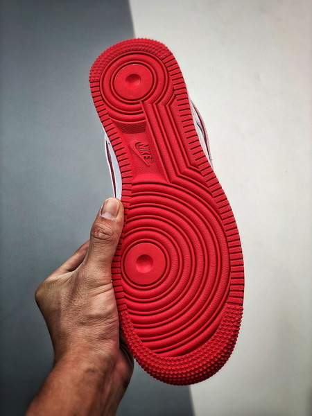 Louis vuitton nike air force 1 low white red -000laioivmf