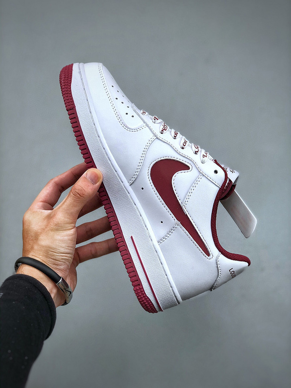 Louis vuitton nike air force 1 low white royal red -0008qczkffe