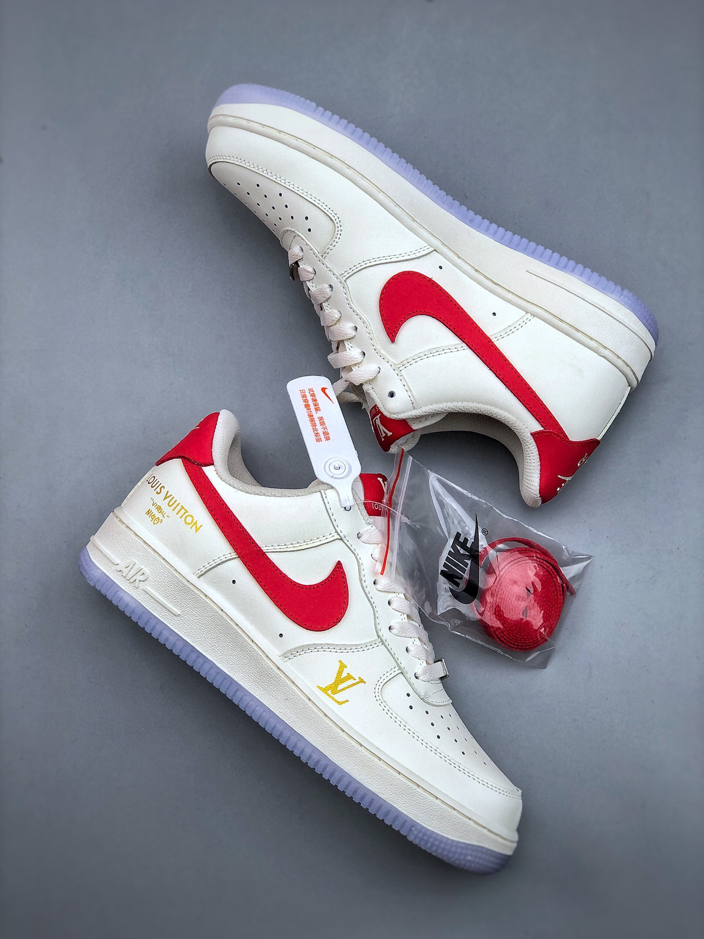 Louis vuitton nike air force 1 low yellow -000z6z6xo8r