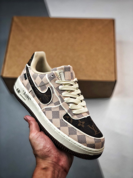 Nike air force 1 low louis vuitton monogram brown damier azur -000aj7uibw4