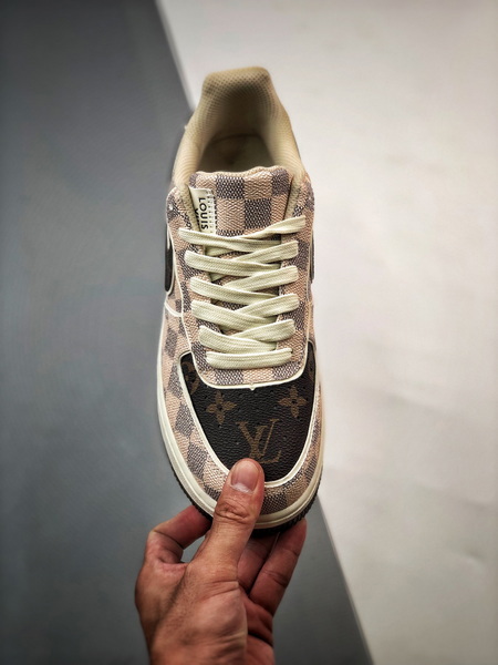 Nike air force 1 low louis vuitton monogram brown damier azur -000aj7uibw4