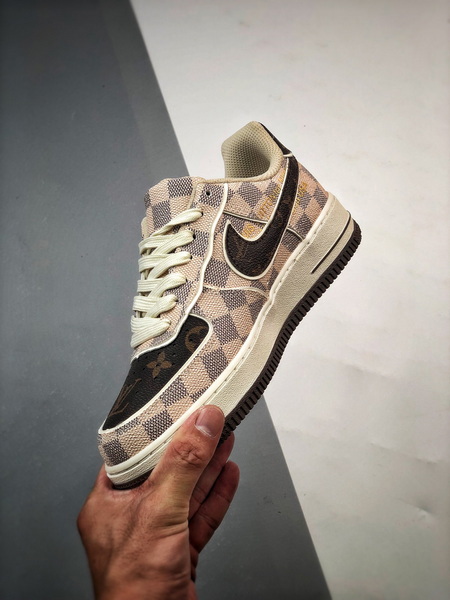 Nike air force 1 low louis vuitton monogram brown damier azur -000aj7uibw4