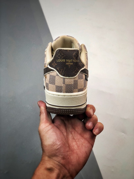 Nike air force 1 low louis vuitton monogram brown damier azur -000aj7uibw4