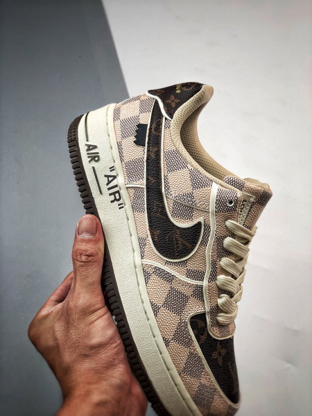 Nike air force 1 low louis vuitton monogram brown damier azur -000aj7uibw4