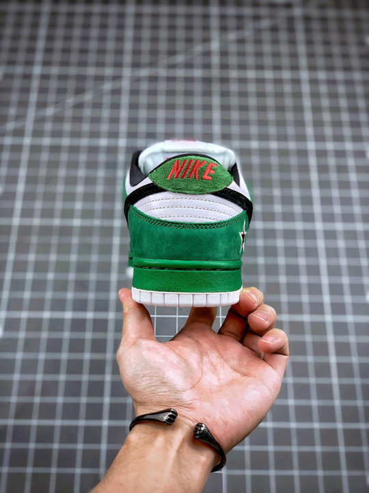 Nike dunk sb low pro “heineken” 304292-302