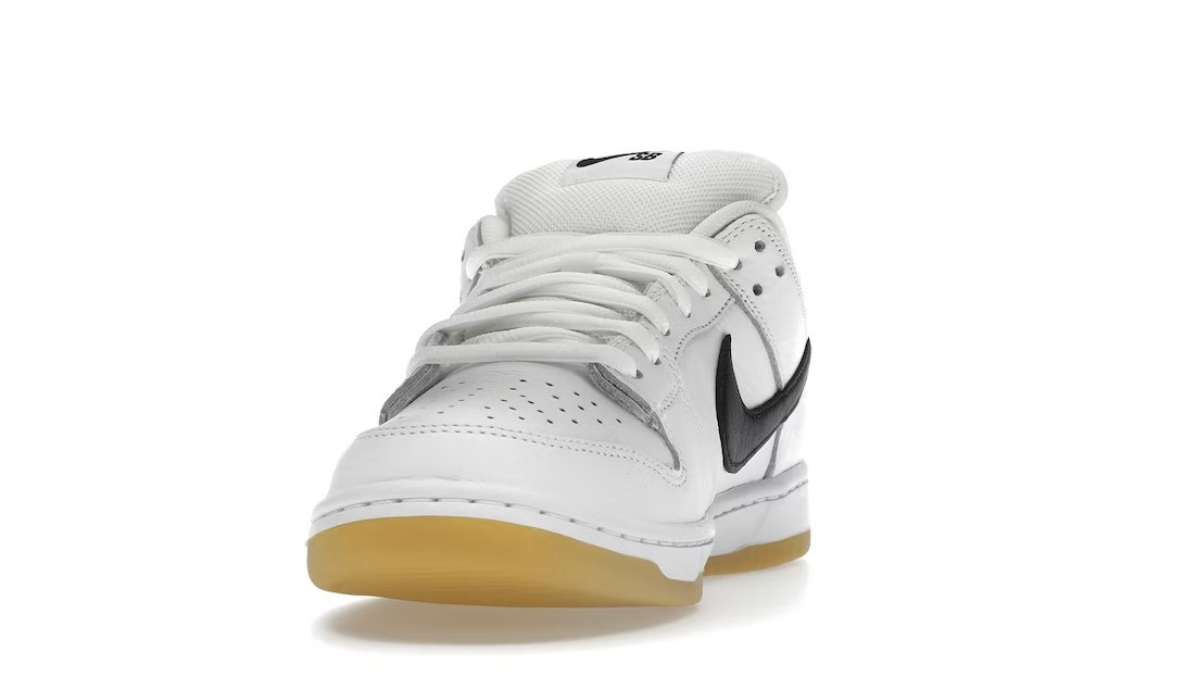 Nike sb dunk low pro white gum sos998-07