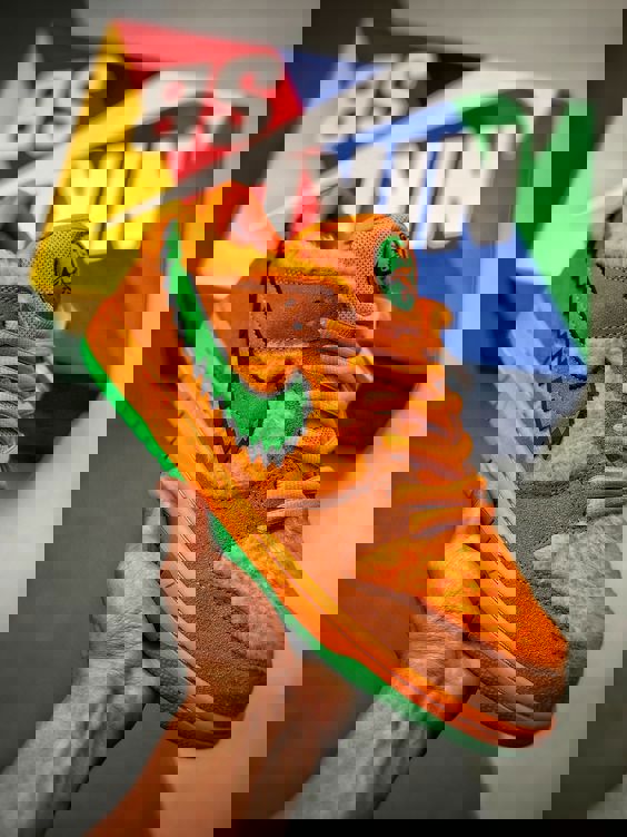 Nike sb dunk low x grateful dead bears orange