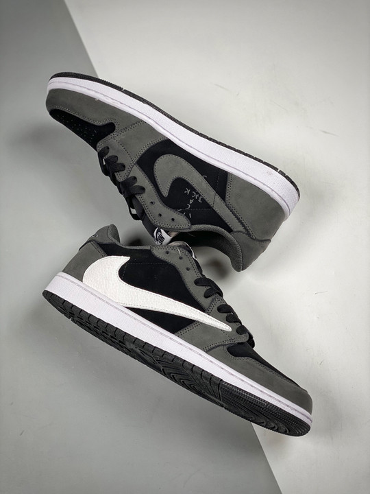 Travis scott x air jordan 1 low og black