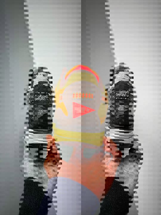 Travis scott x nike air max 1 baroque brown/lemon drop-wheat-chile red