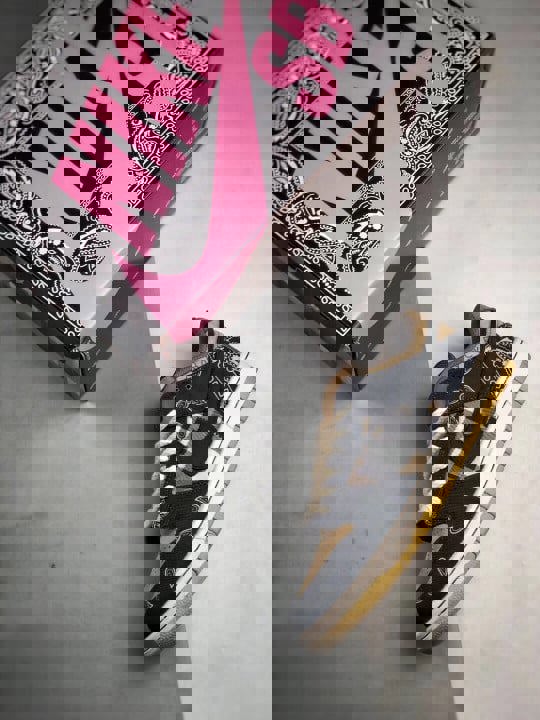 Travis scott x nike sb dunk low black/parachute beige-petra brown