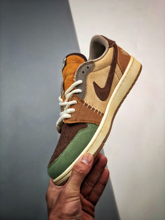 Zion williamson x air jordan 1 low og voodoo dz7292-200