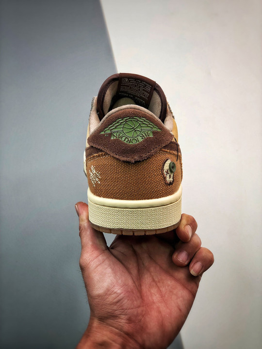 Zion williamson x air jordan 1 low og voodoo dz7292-200