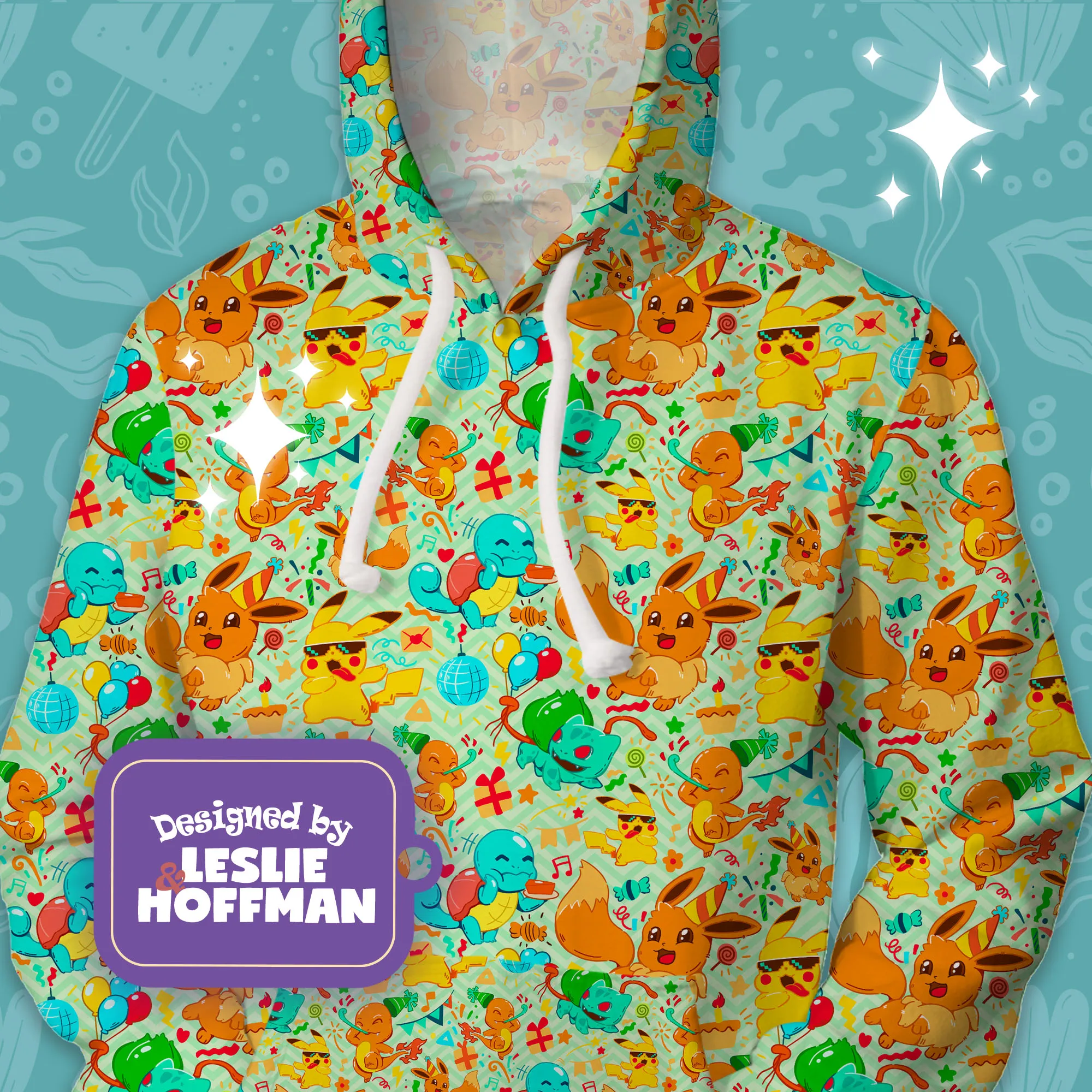 Evee Pokemon Day Anniversary Pokemon Hoodies