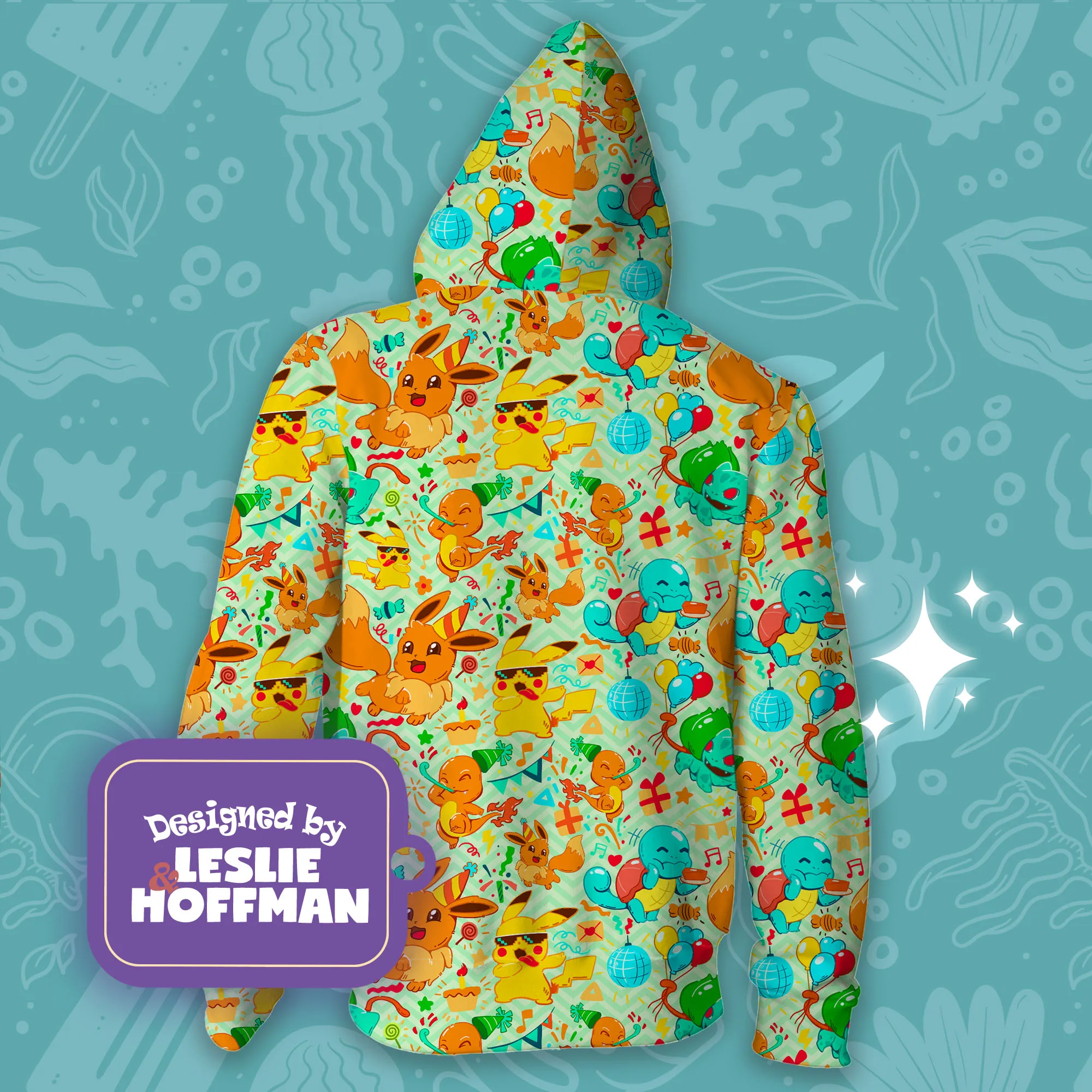 Evee Pokemon Day Anniversary Pokemon Hoodies