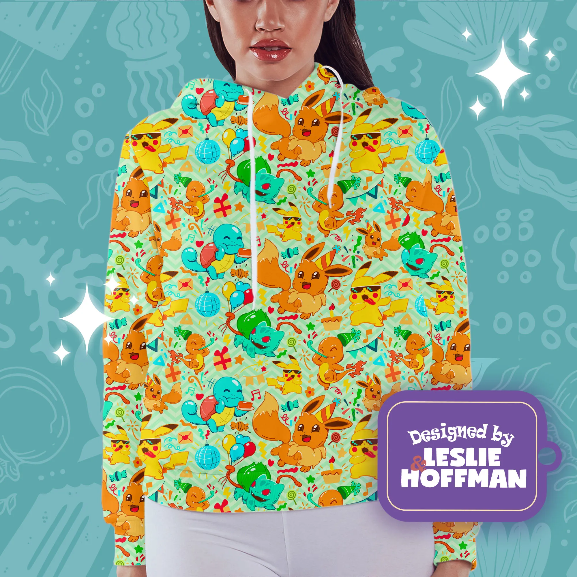 Evee Pokemon Day Anniversary Pokemon Hoodies