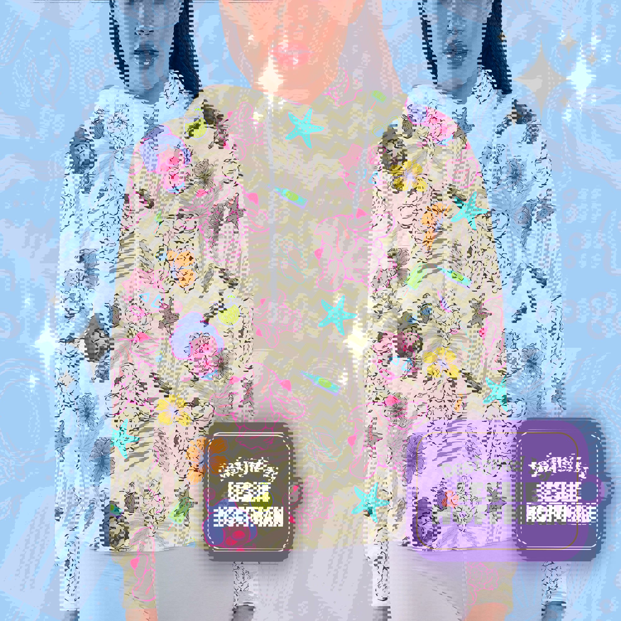 Alcremie summer fairy pokemon hoodie