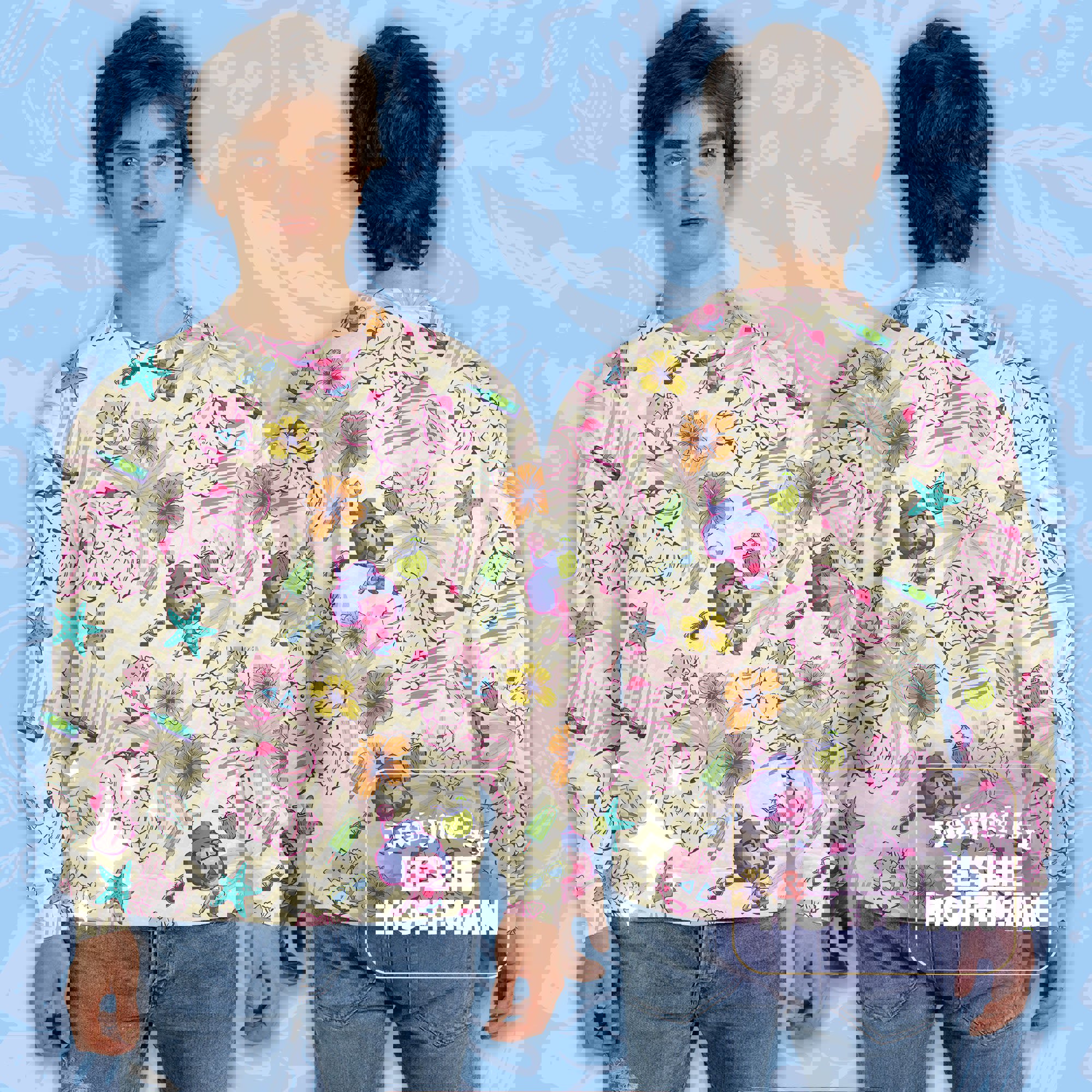 Alcremie summer fairy pokemon sweatshirt