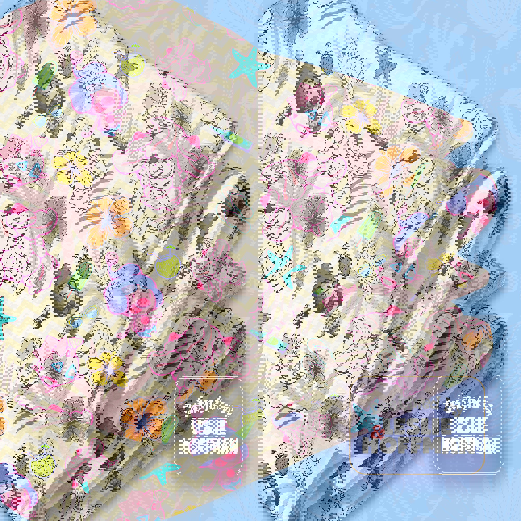 Alcremie Summer Pokemon Blanket