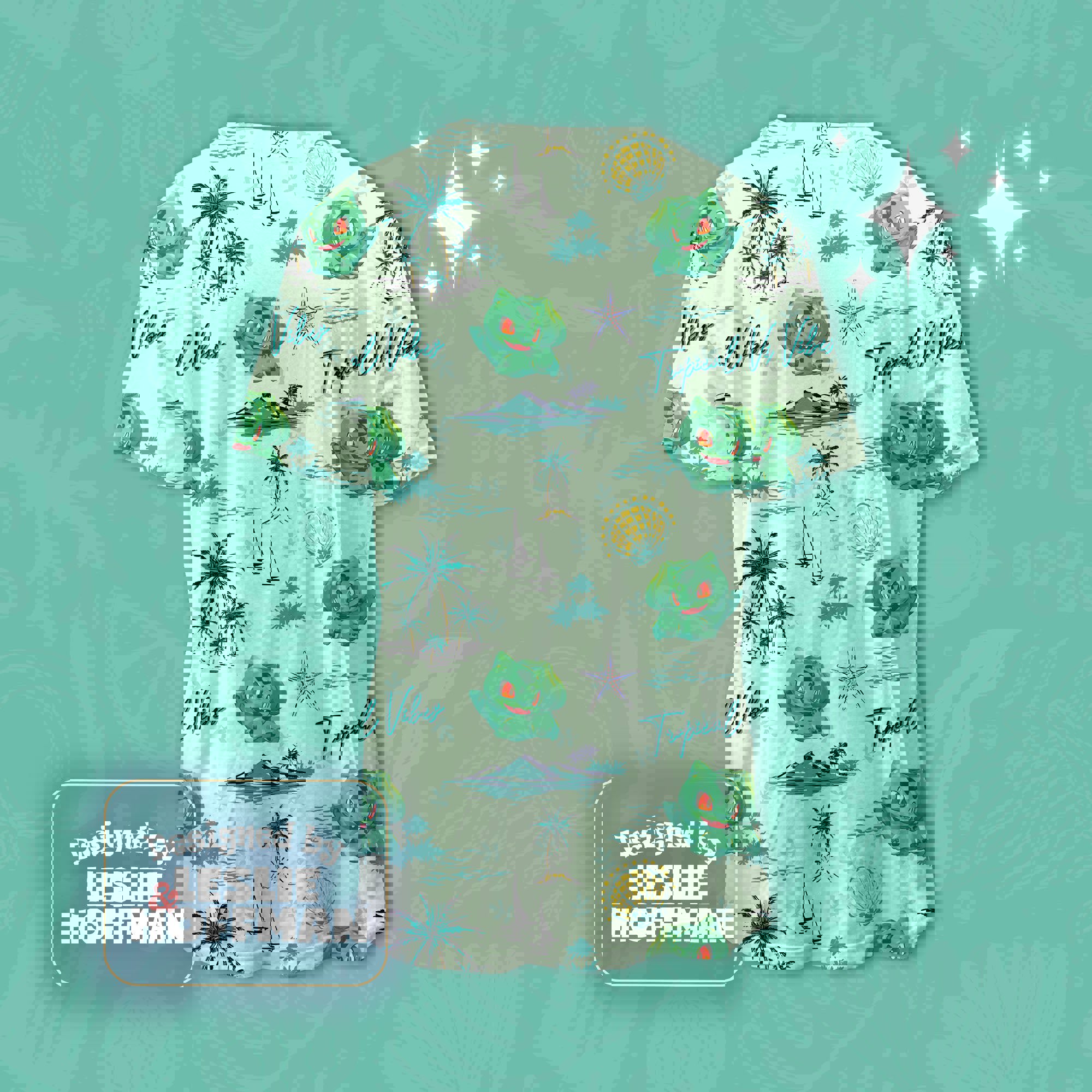 Bulbasaur Tropical Vibes Grass Pokemon T Shirt