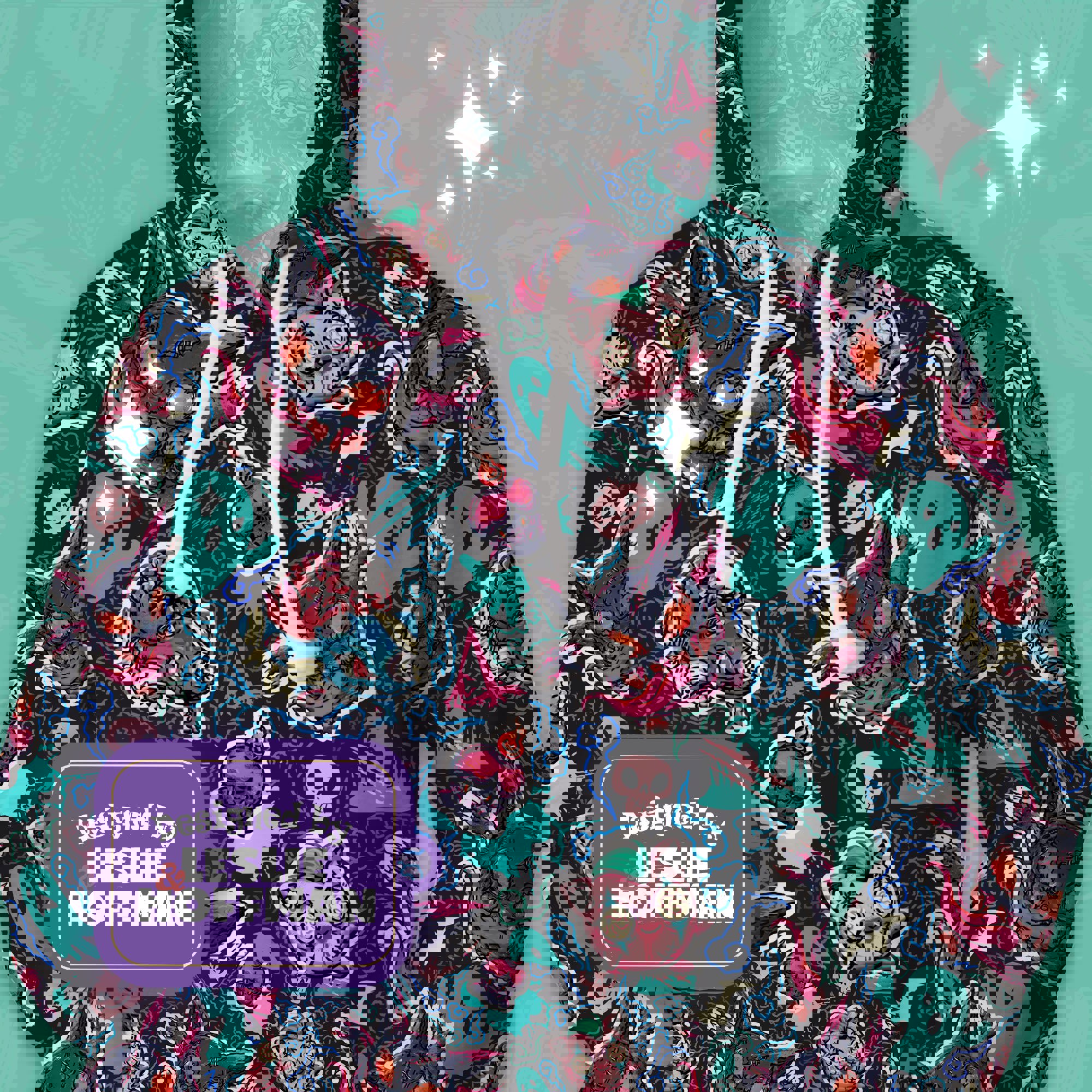 Bulbasaur zombie blue posion pokemon hoodies