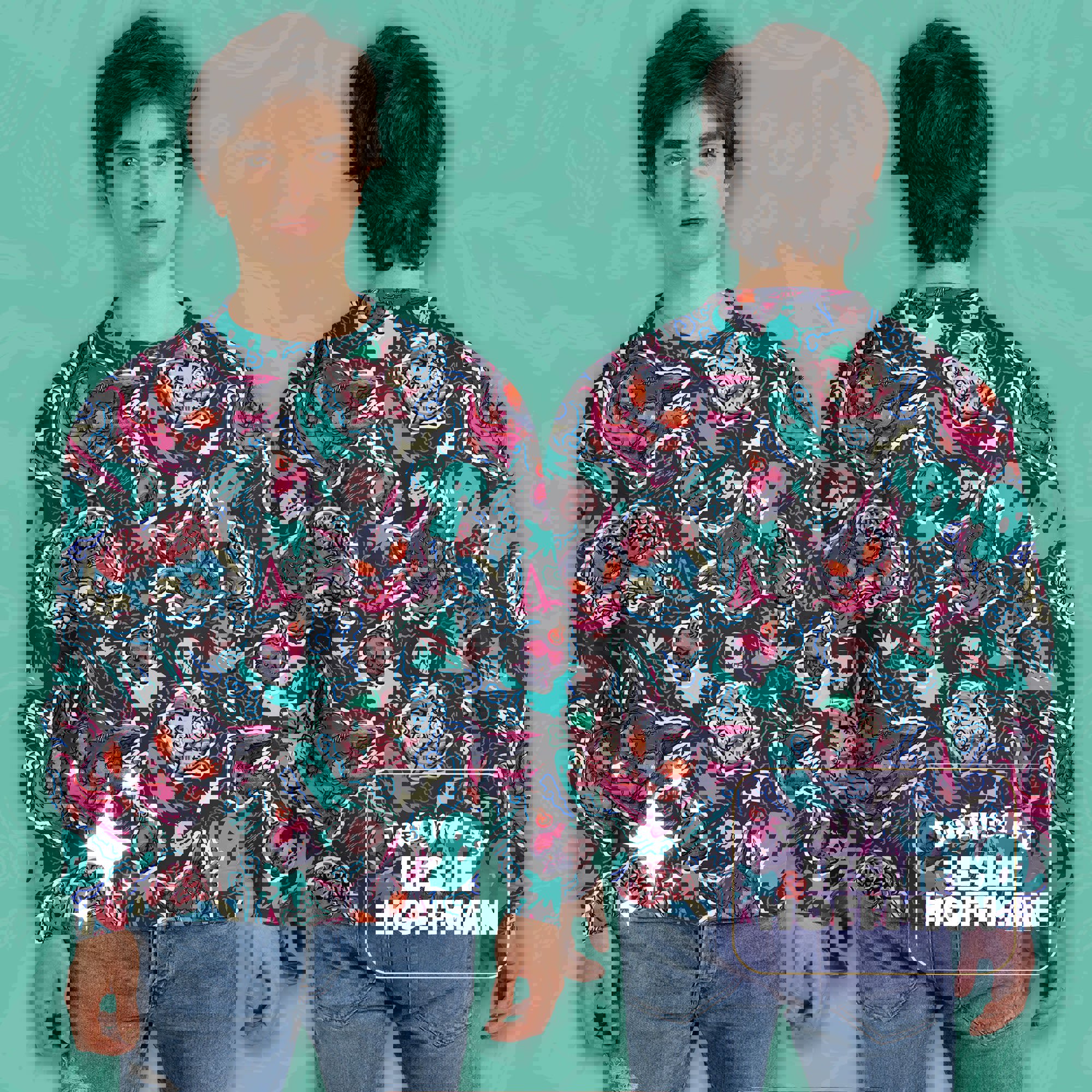 Bulbasaur zombie blue posion pokemon sweatshirts