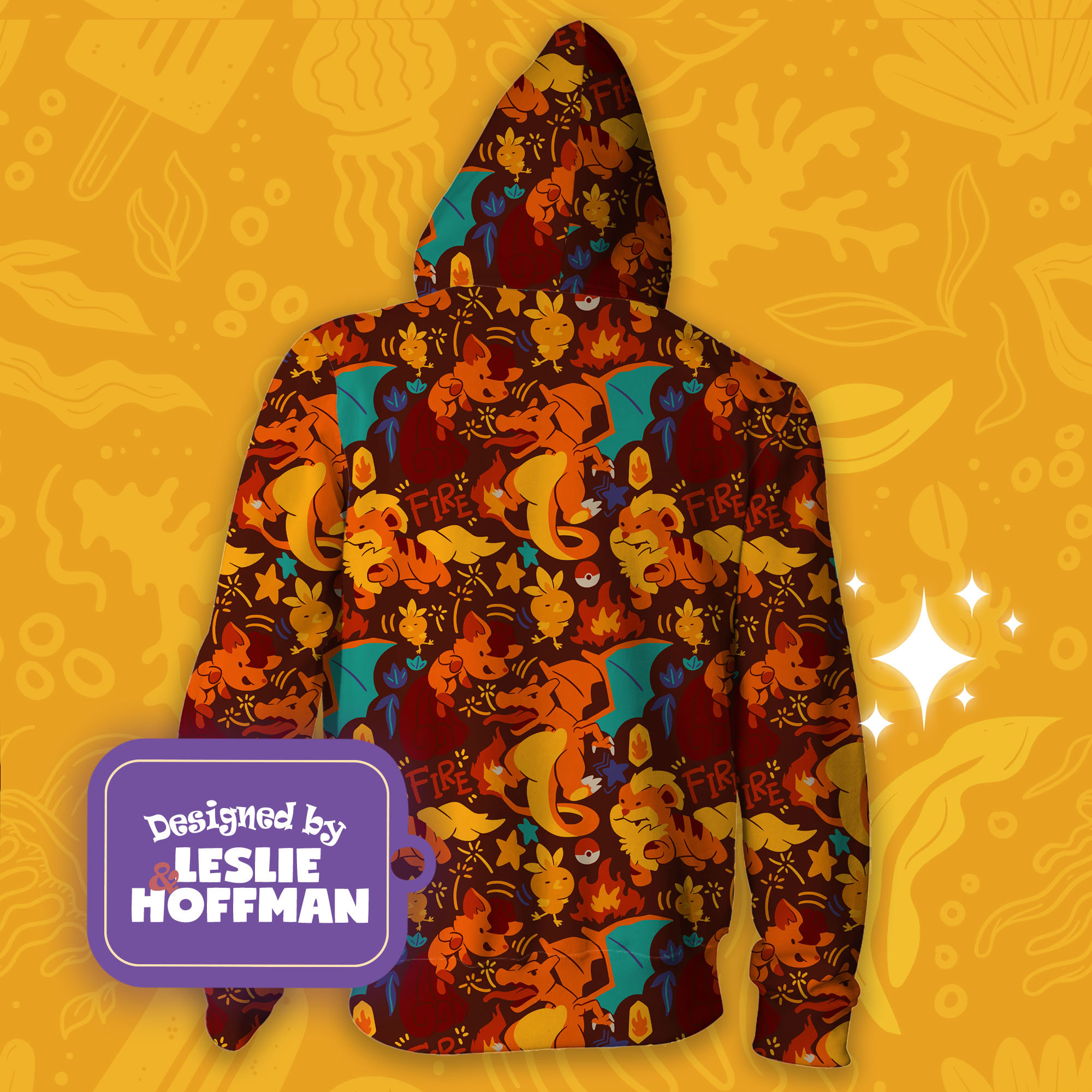 Charizard pokemon hoodies