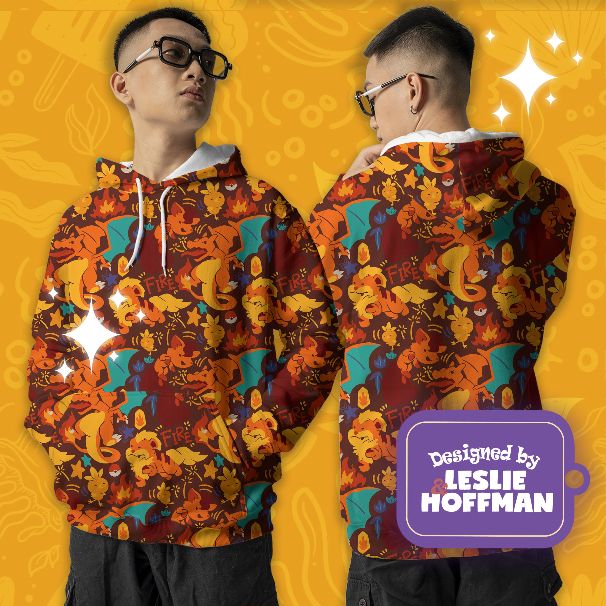 Charizard pokemon hoodies