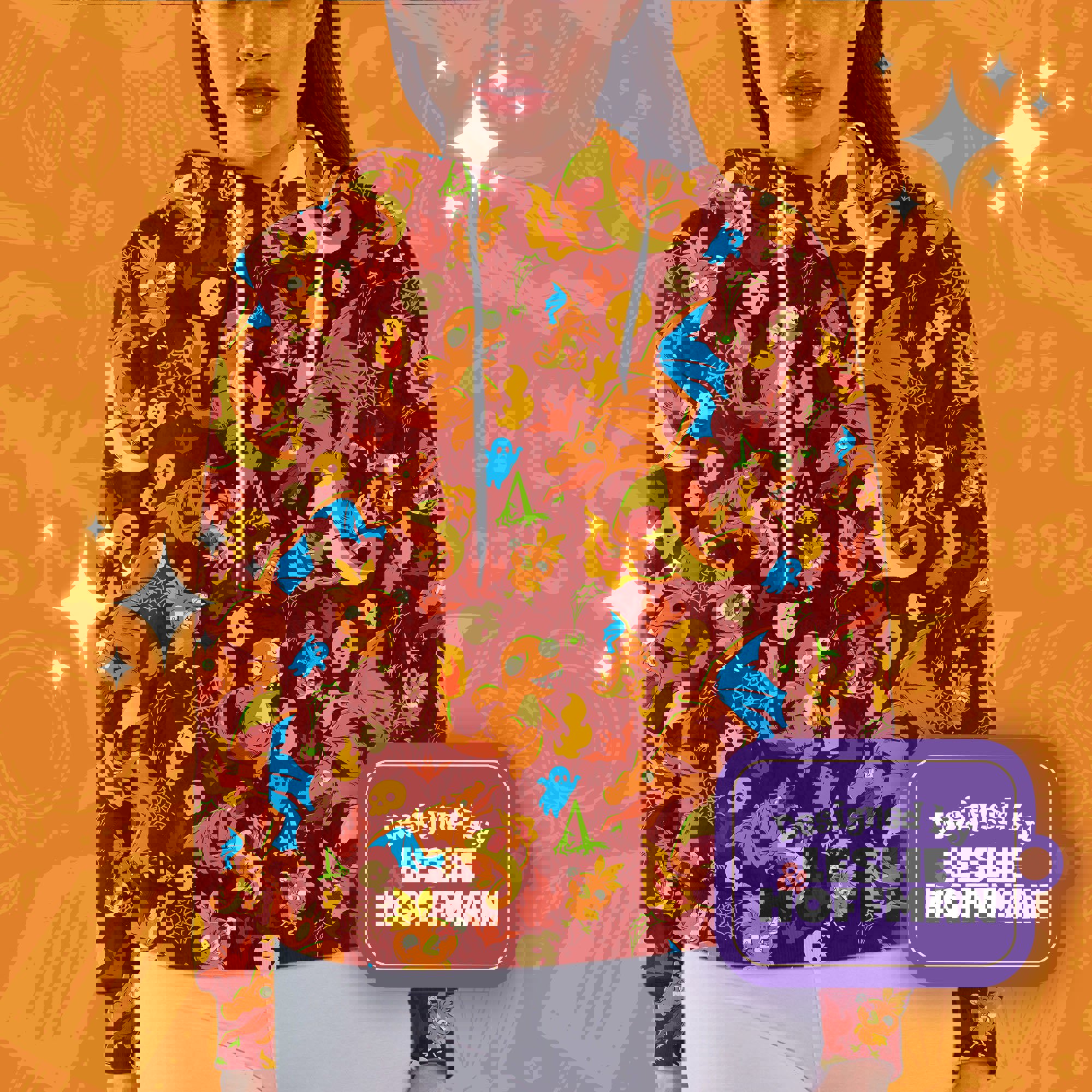 Charizard undead fire pokemon hoodies