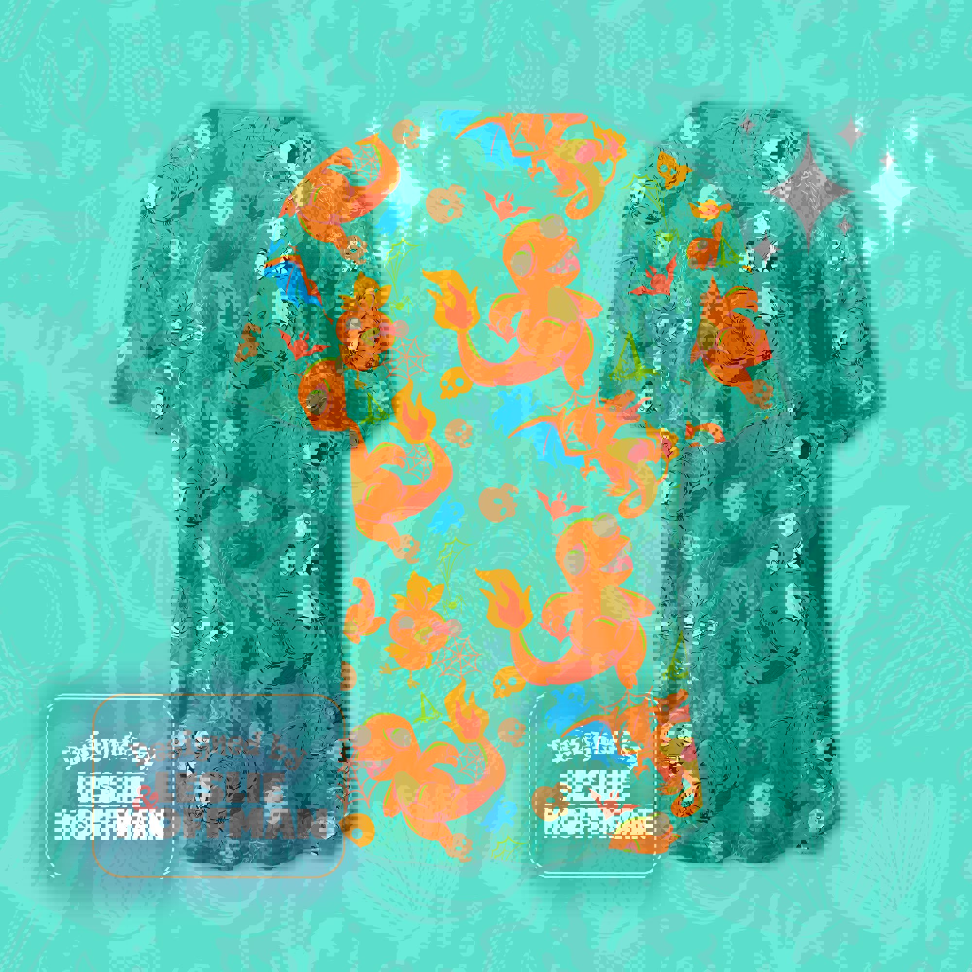 Charmander Undead Pokemon Shirts