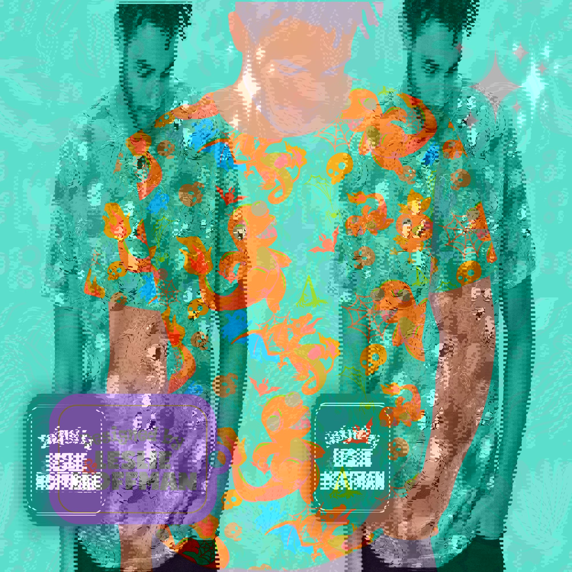 Charmander Undead Pokemon Shirts