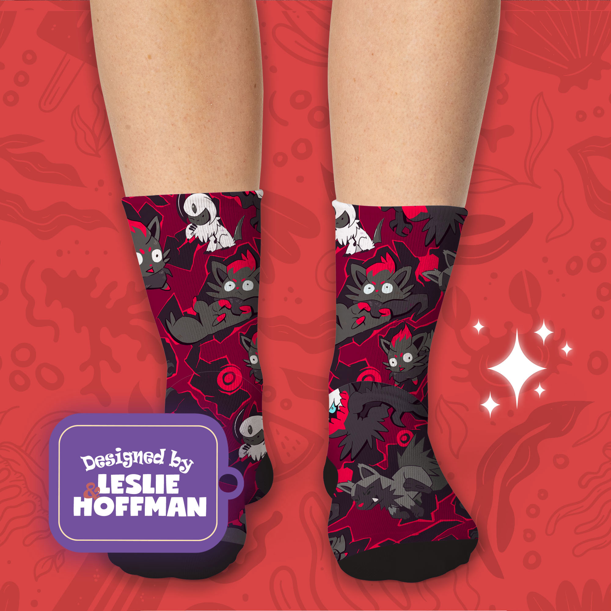Darkrai Socks Pokemon Gifts Socks