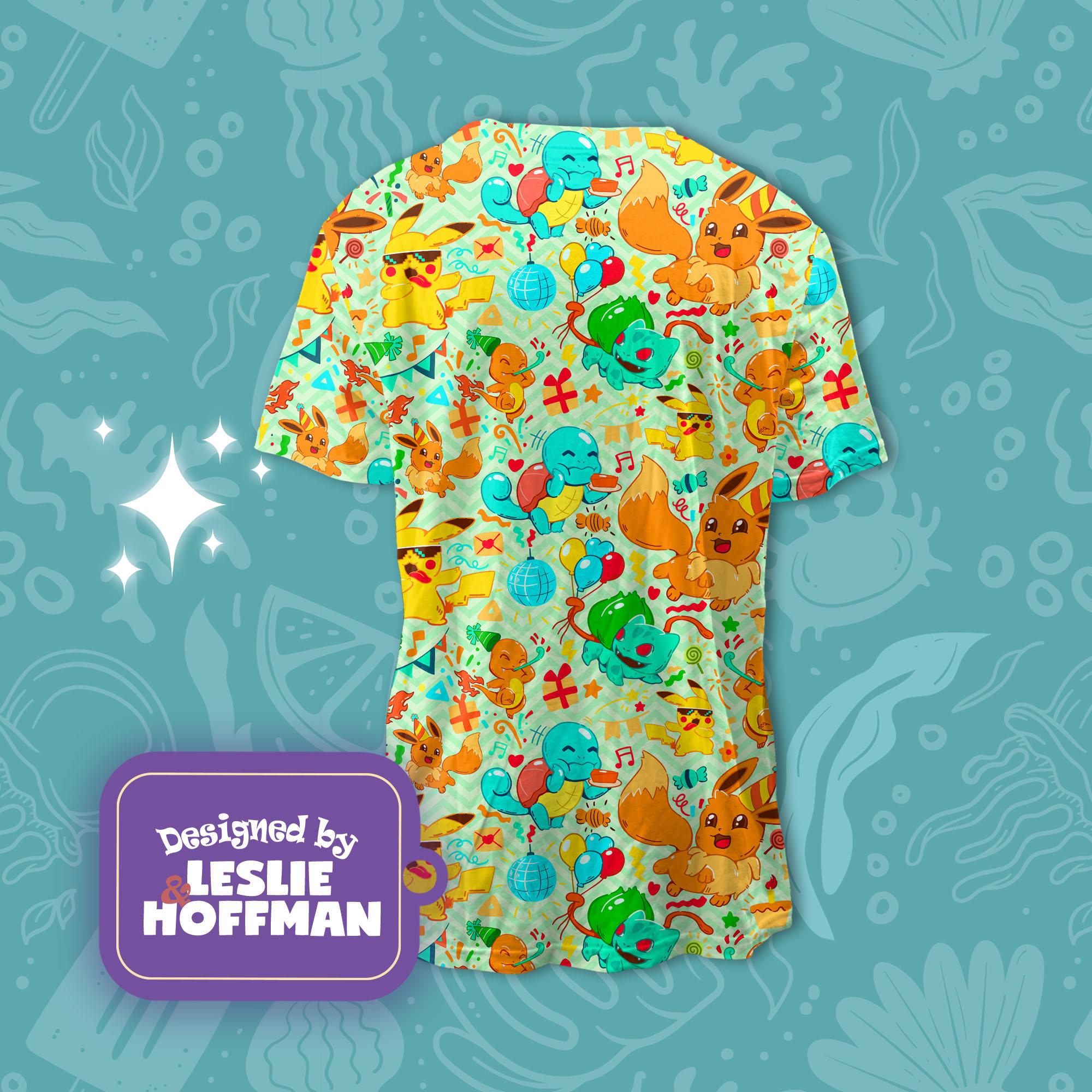 Evee Pokemon Day Anniversary Pokemon Shirt