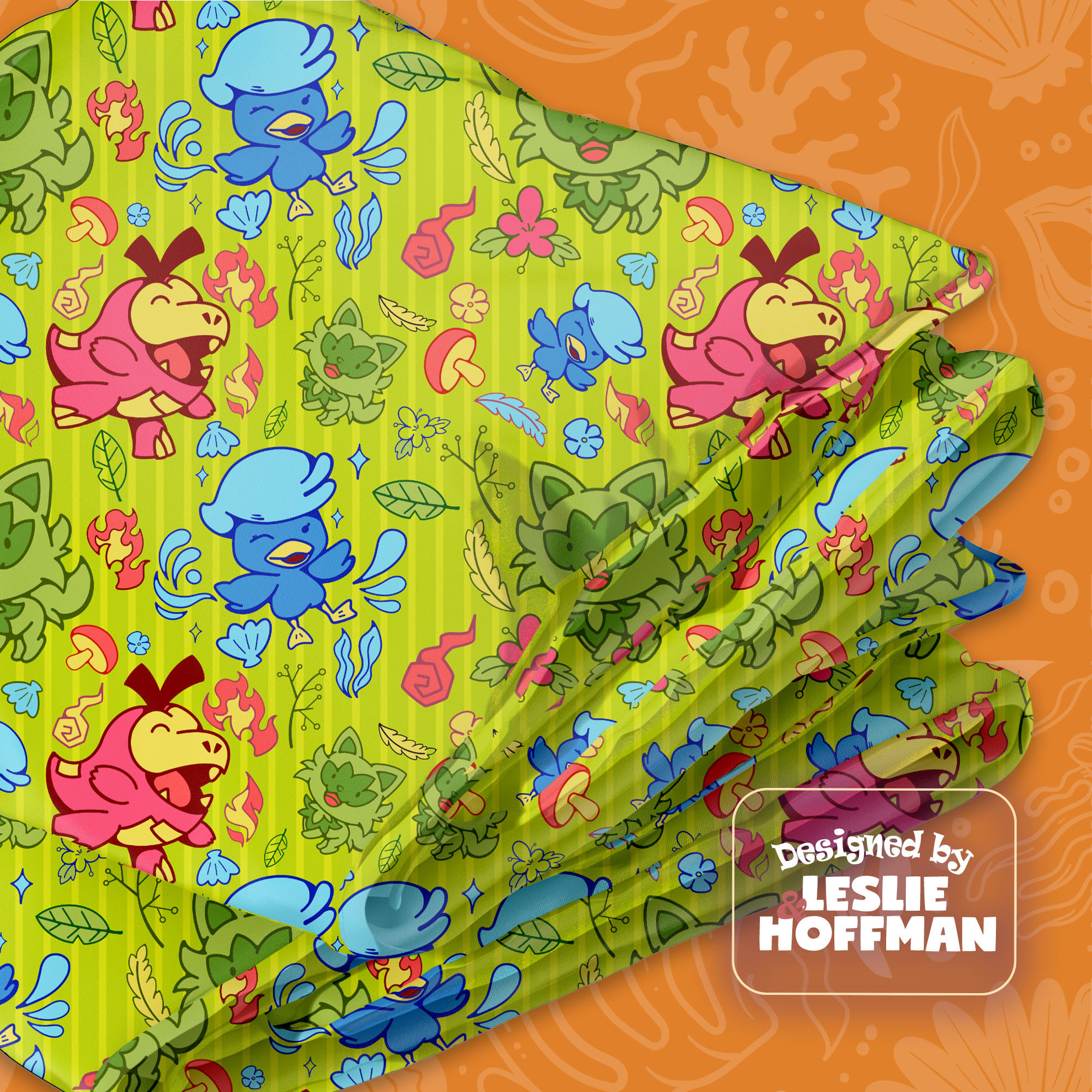 Gen 9 Scarlet Pokemon Blanket