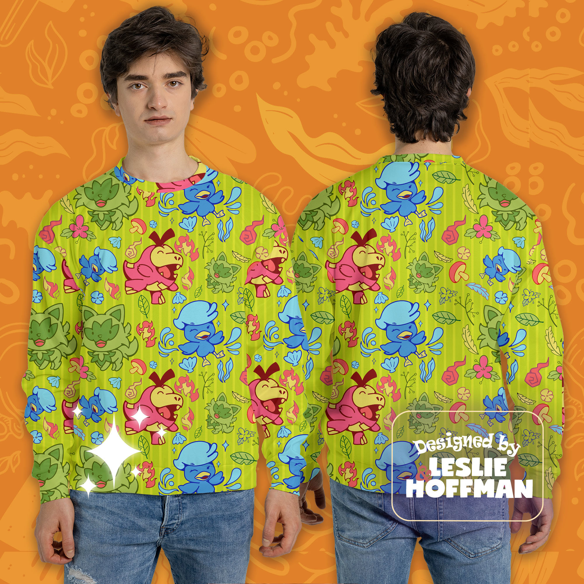 Gen 9 scarlet pokemon sweatshirt gifts