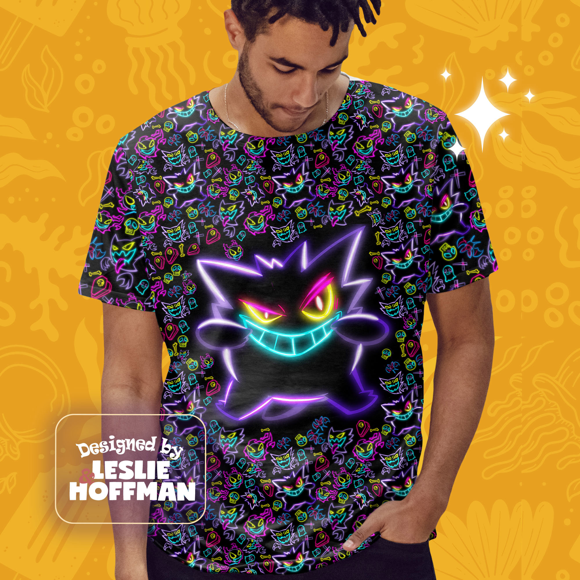 Gengar Ghost Pokemon T Shirt