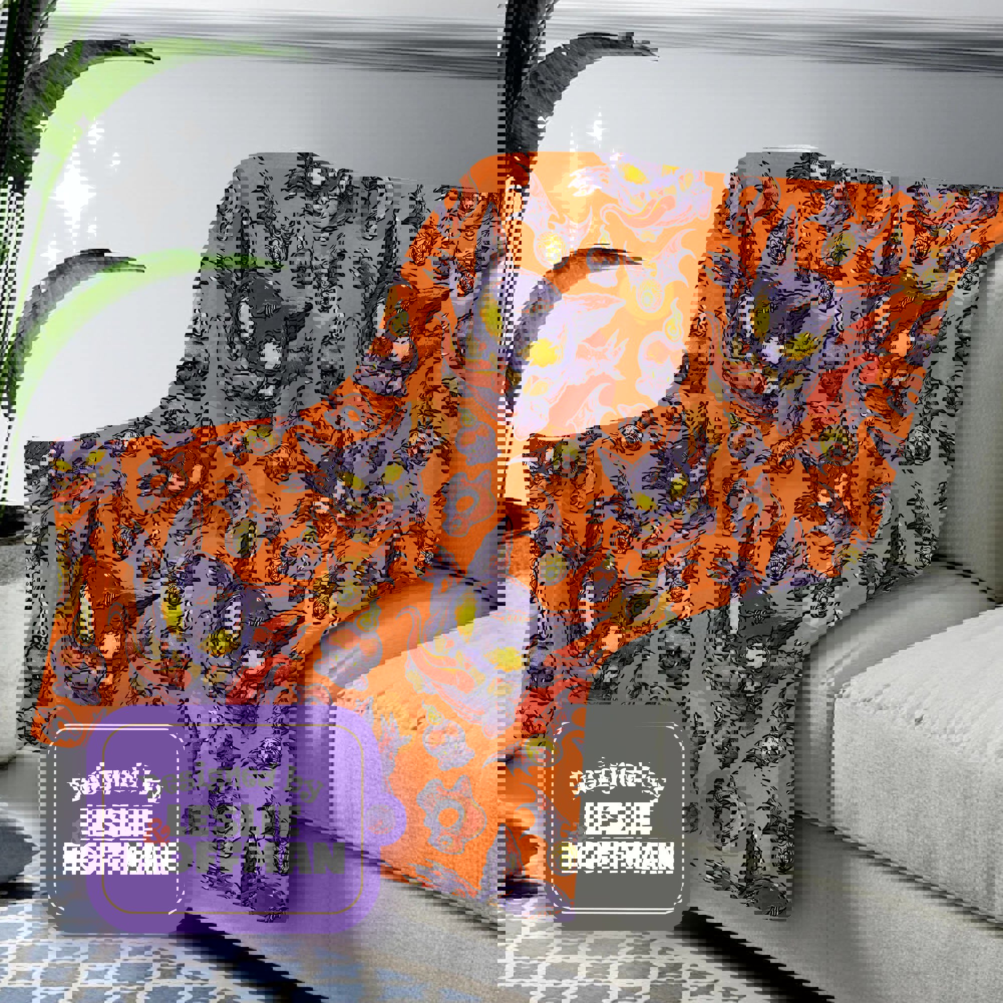 Gengar Zombie Pokemon Blanket