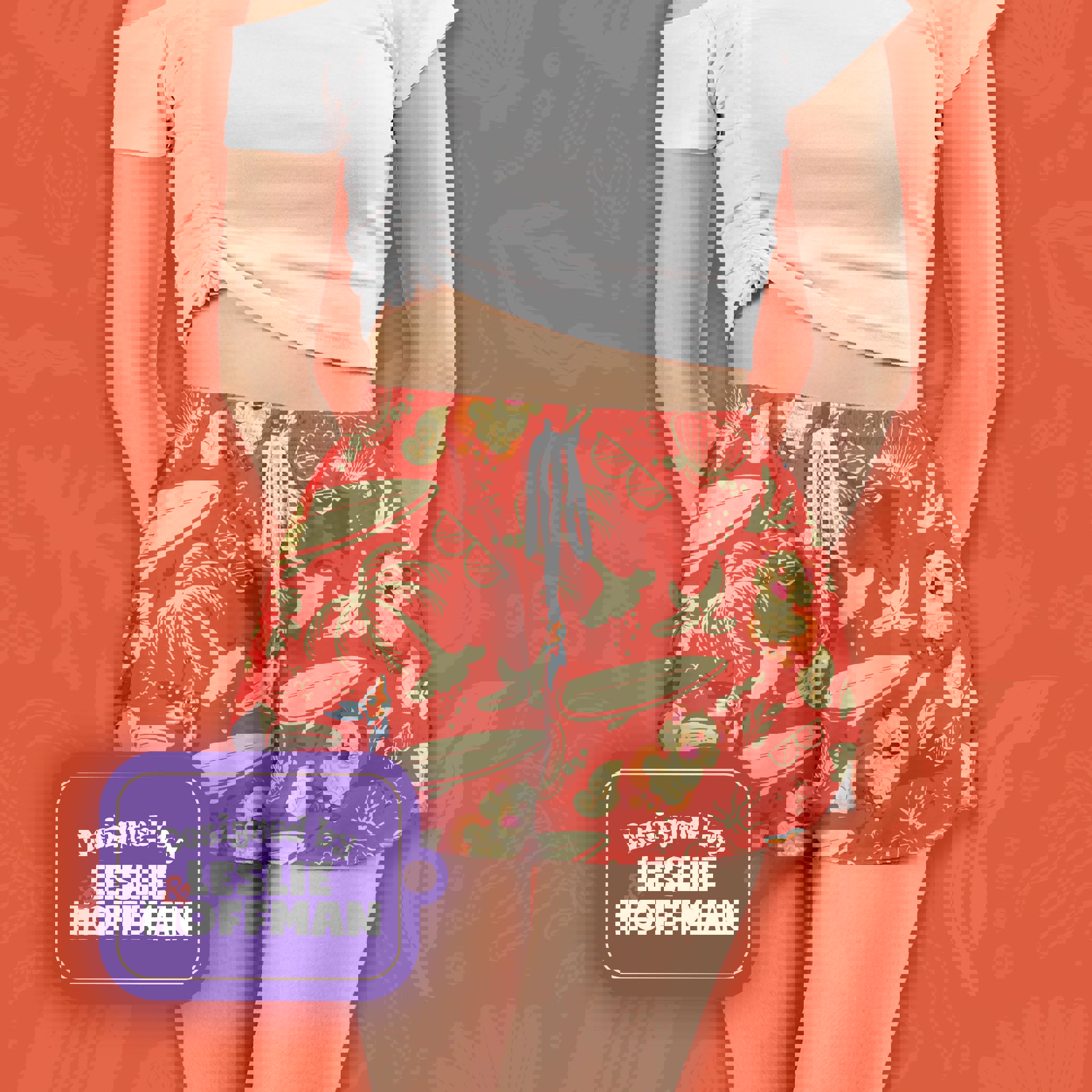 Growlithe Summer Fire Pokemon Shorts