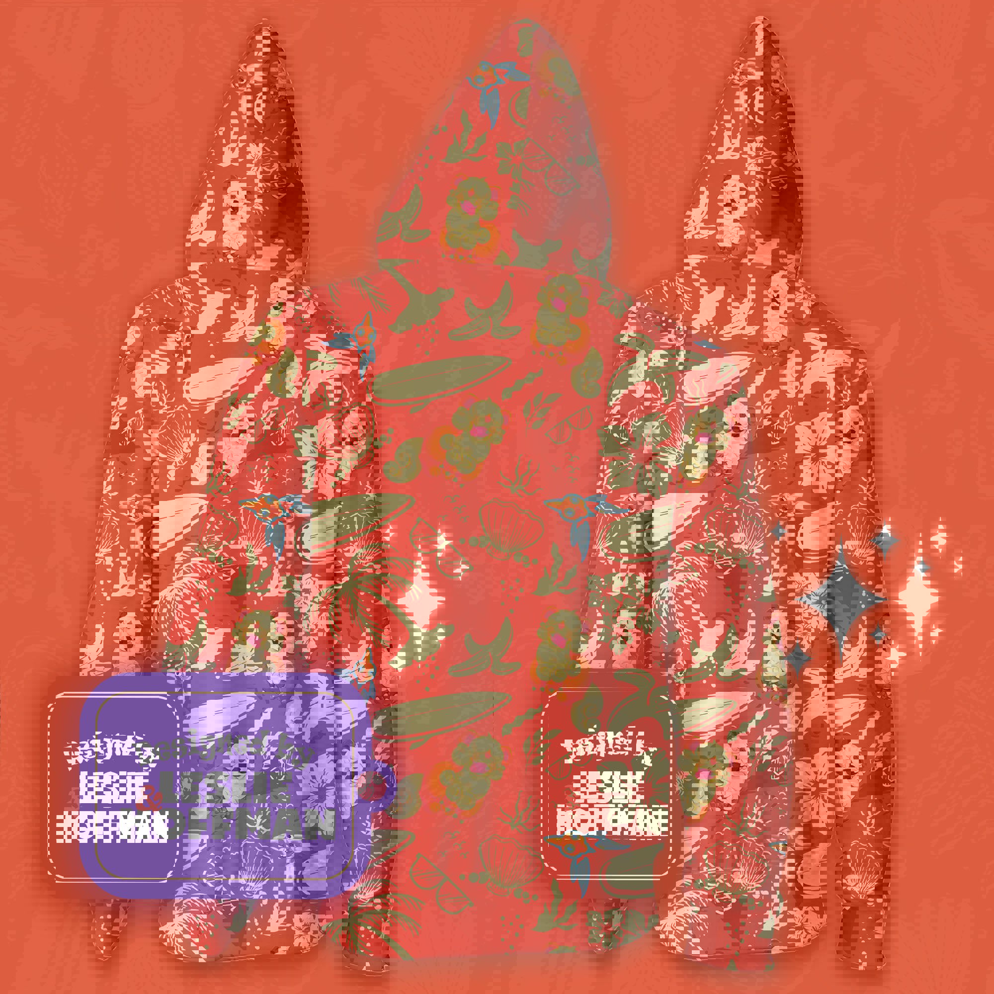 Growlithe summer pokemon hoodie