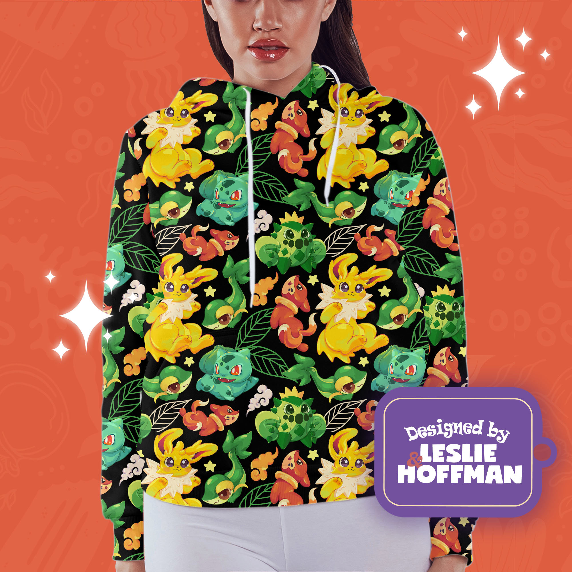 Jolteon electric pokemon hoodie