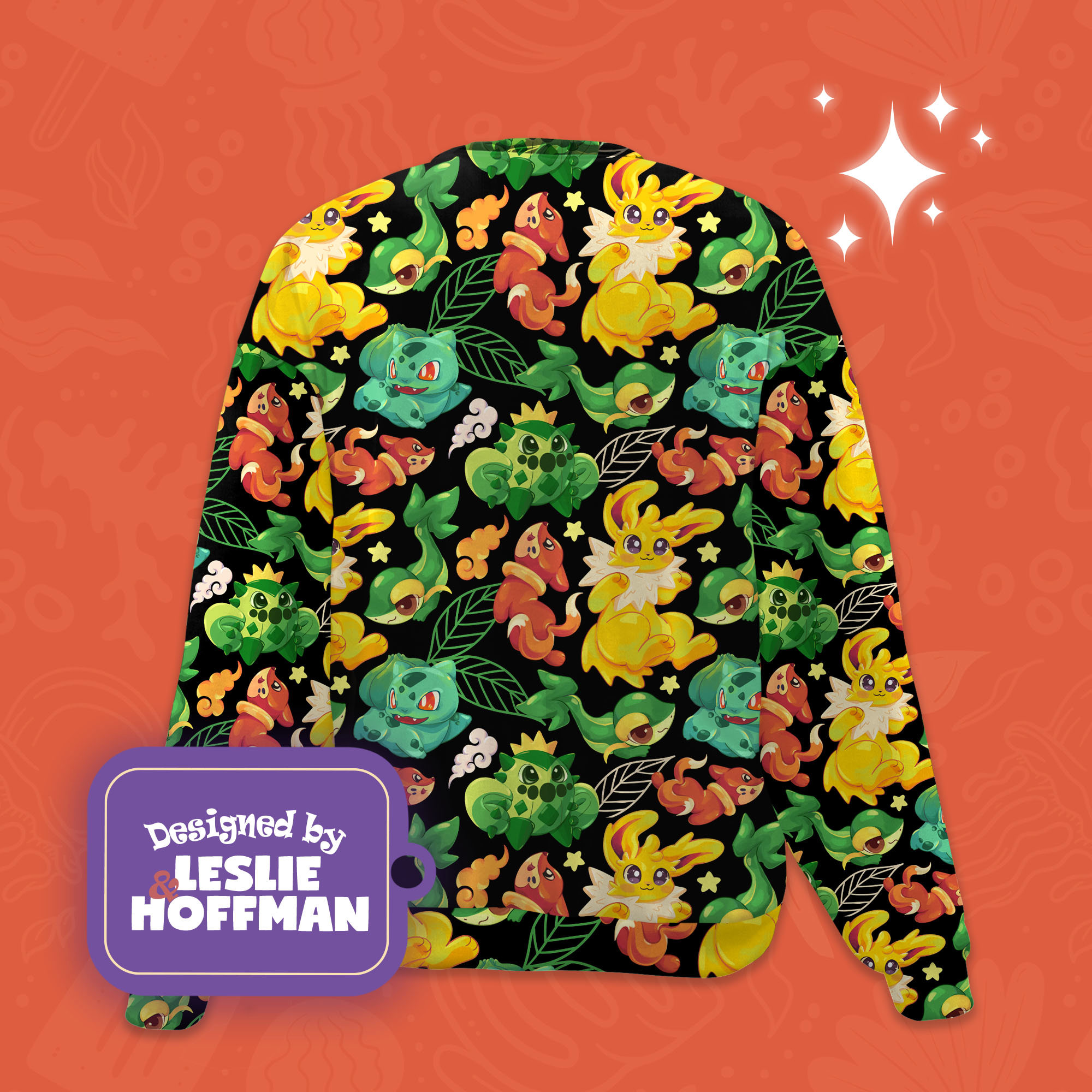 Jolteon electric pokemon sweatshirt