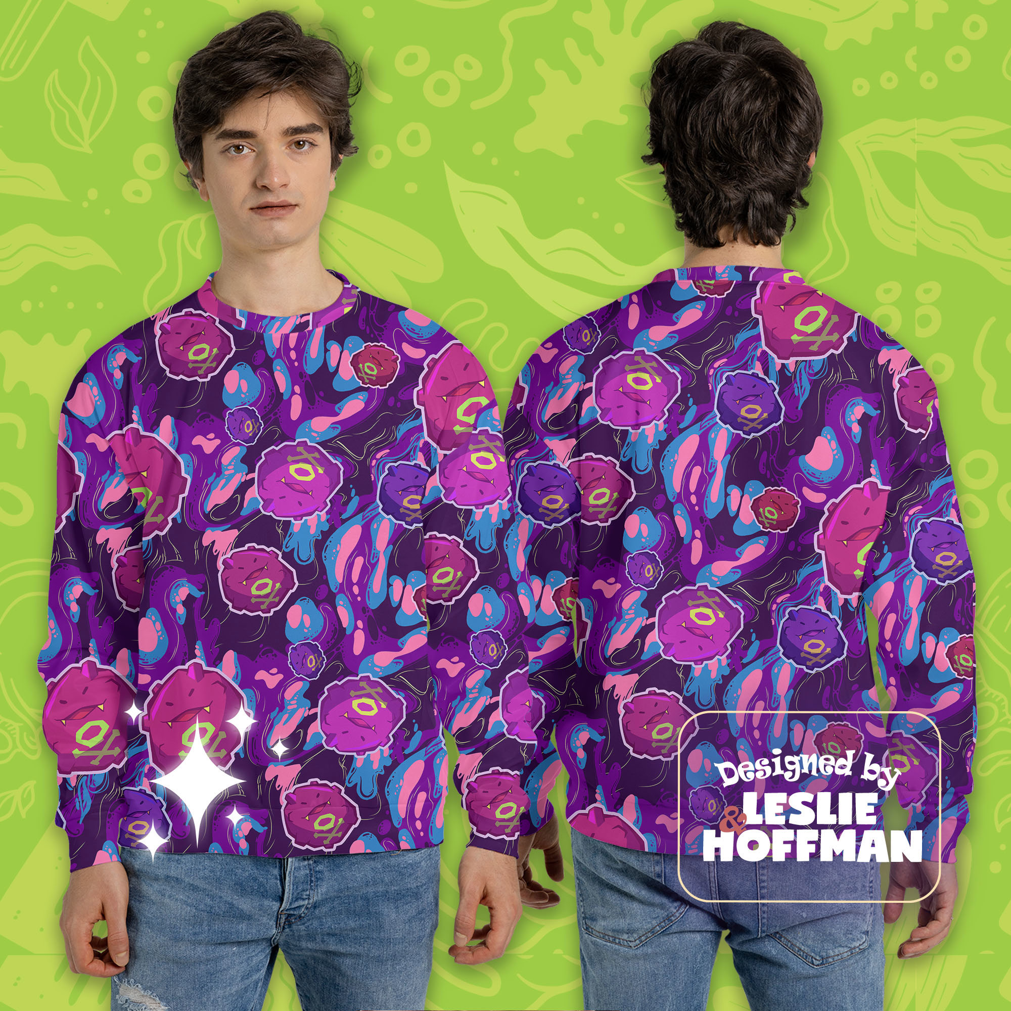 Koffing pokemon sweatshirt