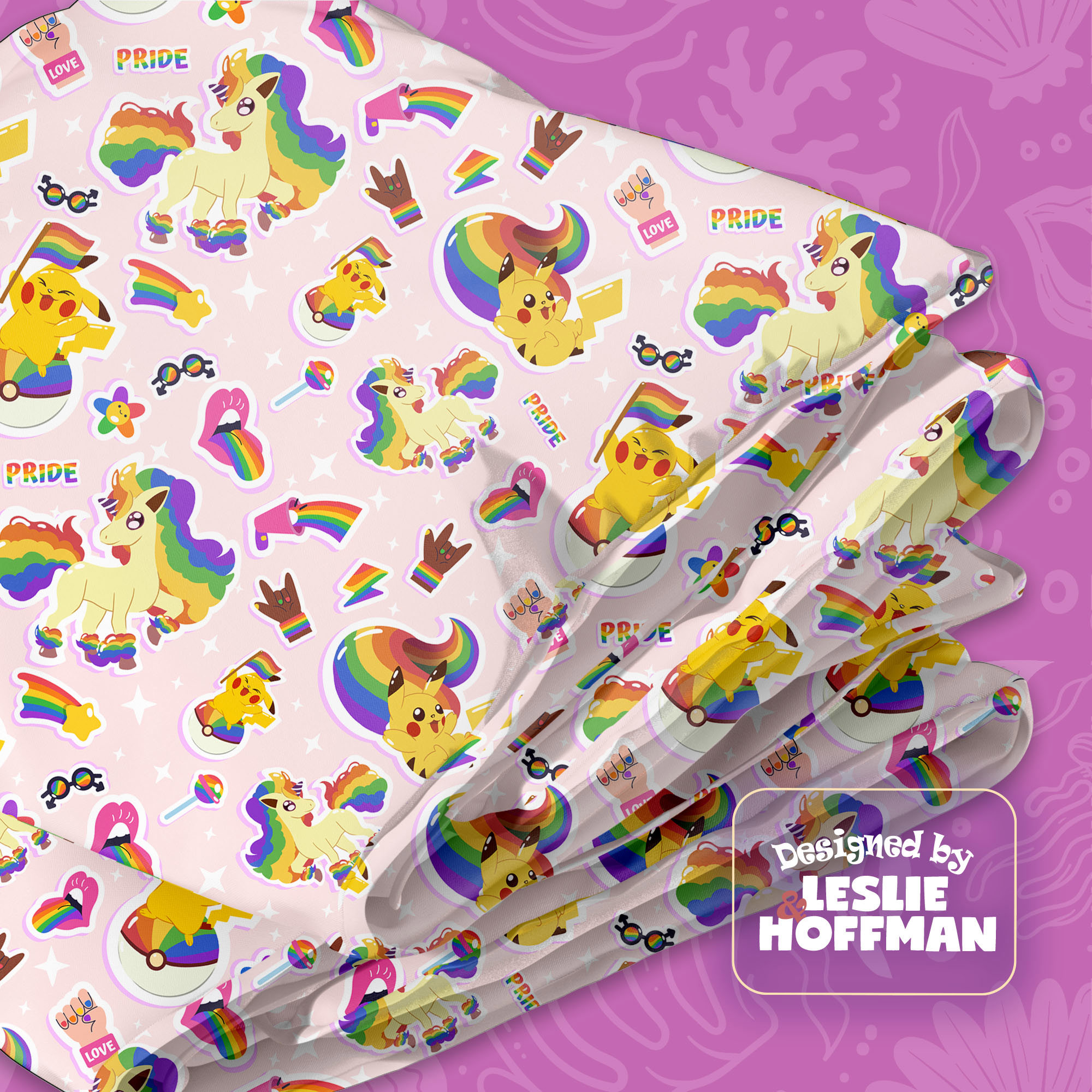 LGBT Pride Pokemon Blankets