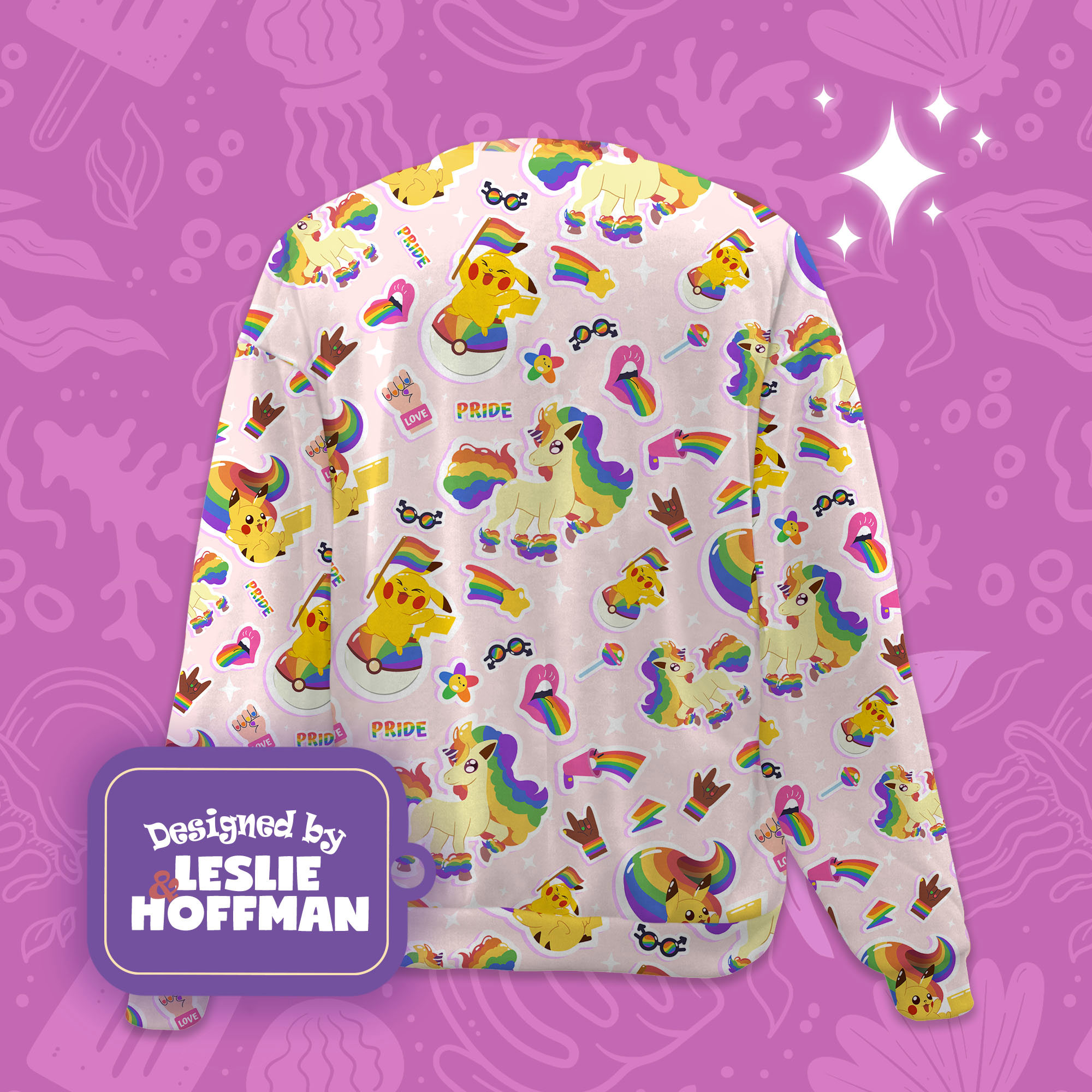 Lgbt pride pokemon sweatshirt gifts